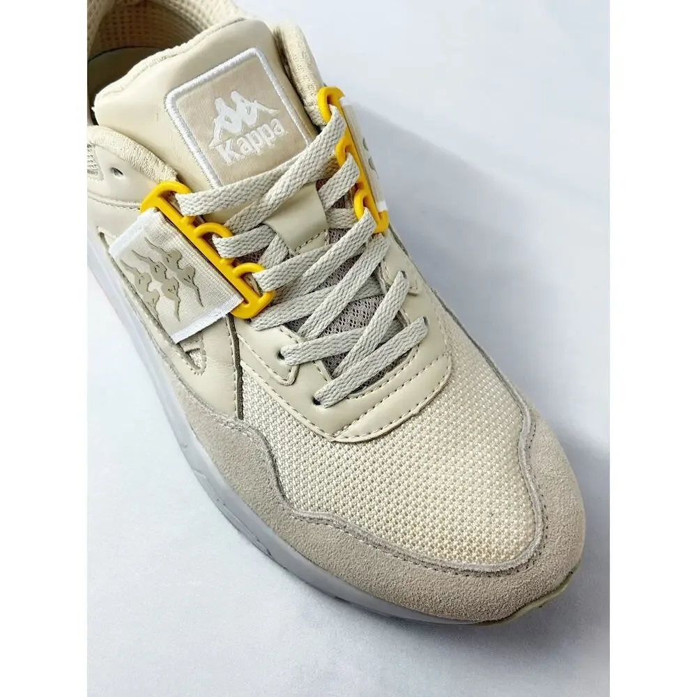 Kappa 222 Banda Barsel 1 3037IS0 Unisex Sneakers Beige-Grey Vapor US 8.5 EU 41.5
